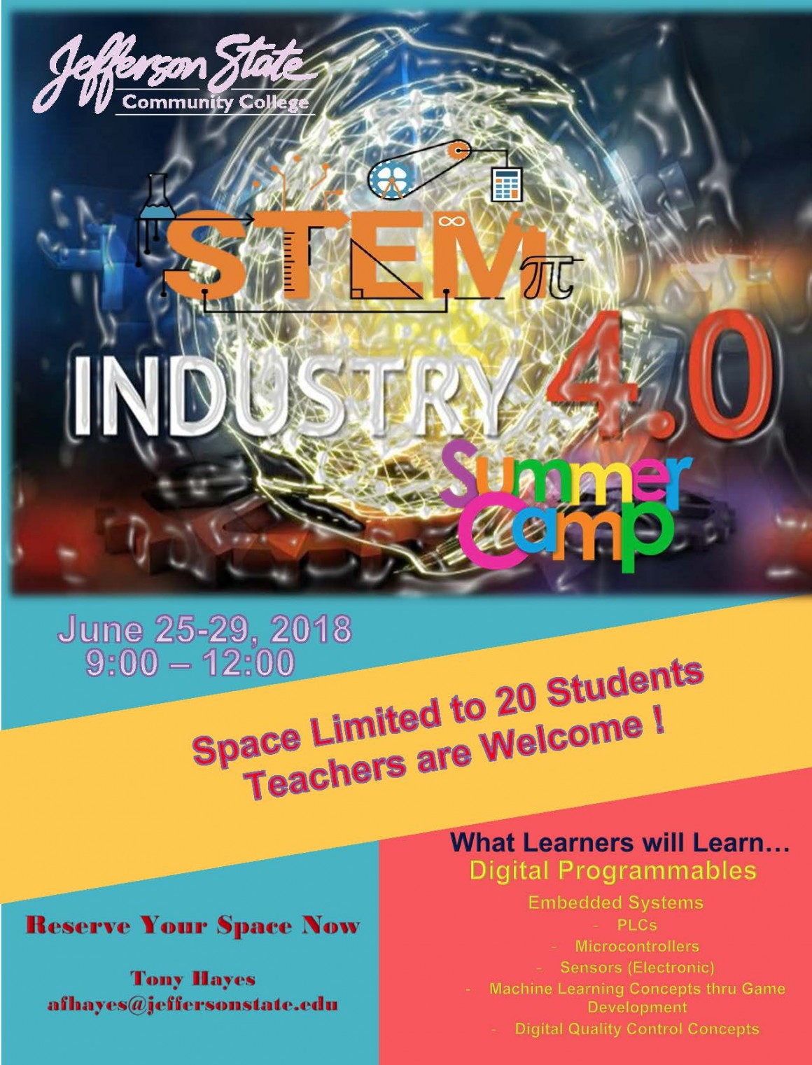 STEM Summer Camp Jefferson State Community College