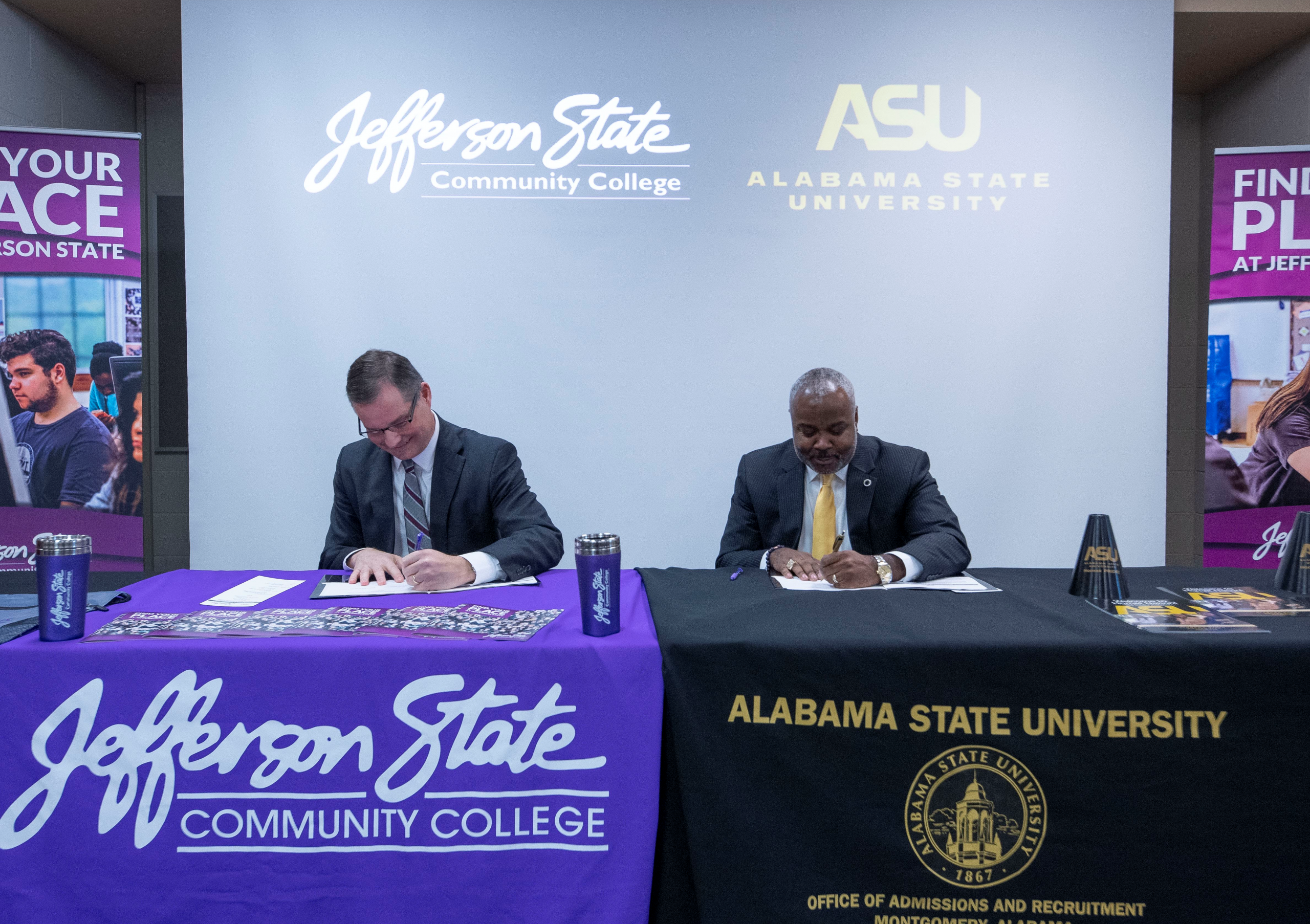 ASU and Jefferson State Sign Agreement for Students - Jefferson State  Community College